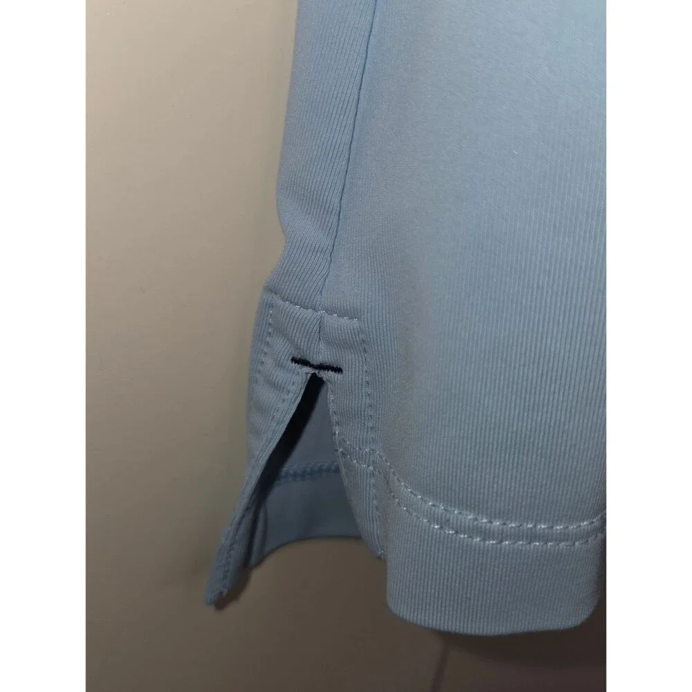 Peter Millar UPF 50+ Golf Polo, Women’s Large, Blue - Waverley 1896 Oregon